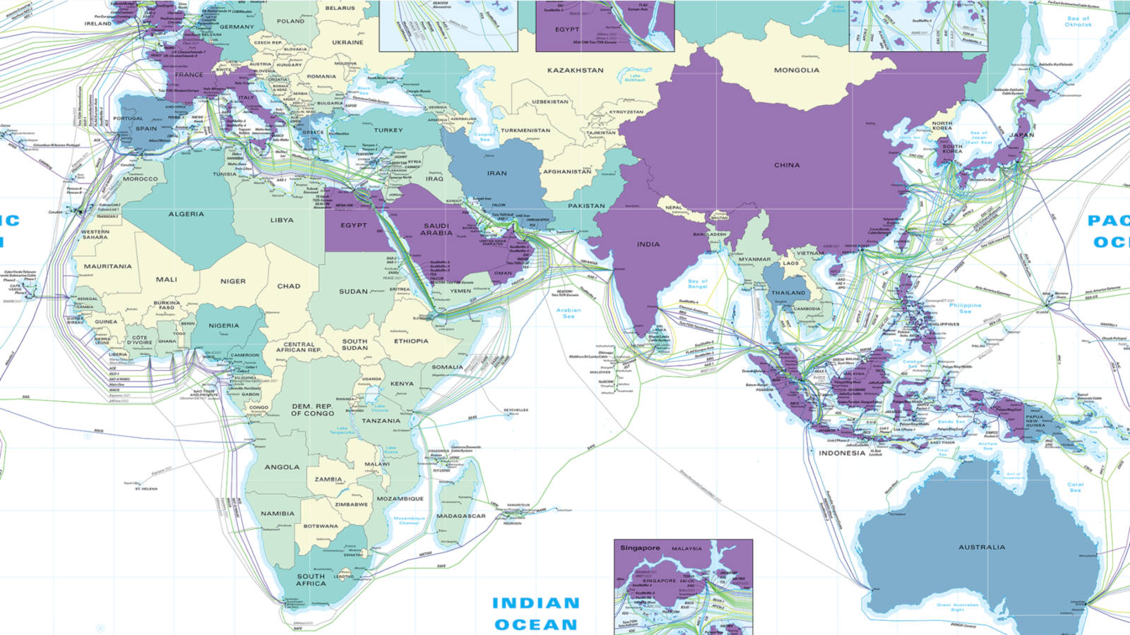 Mappa dei cqavi internet sottomarini, Ingegneria della Resilienza